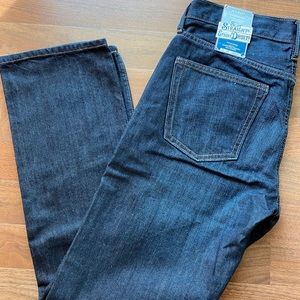 Men’s jeans dark wash slim straight